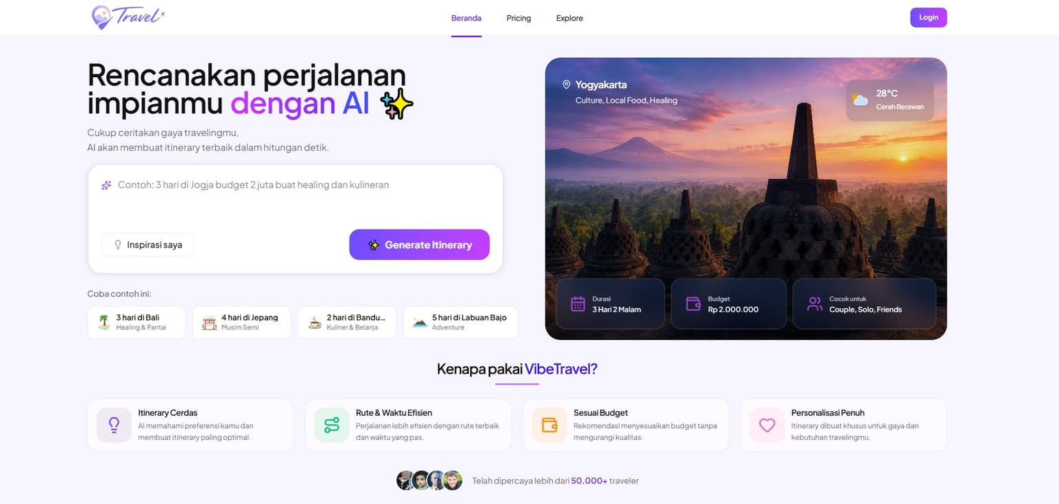 VibeTravelPlan